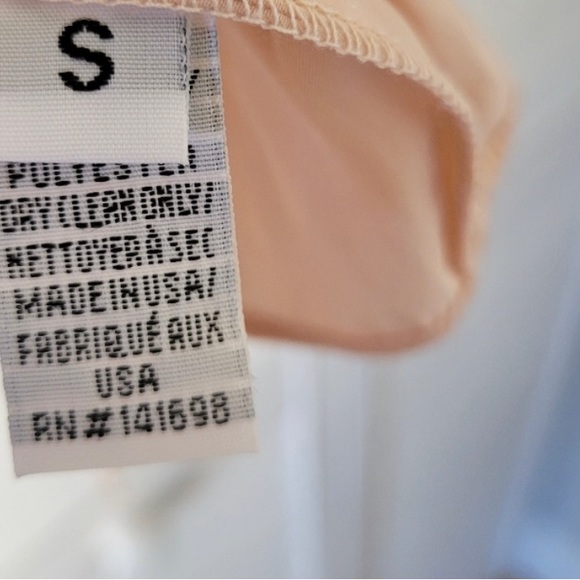 Ramy Brook Paris Long Sleeve Dusty Pink Blouse - Picture 4 of 5